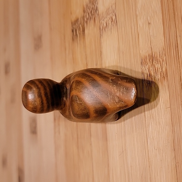 Vintage Mini wooden hand carved duckling duck decoy - Picture 4 of 6